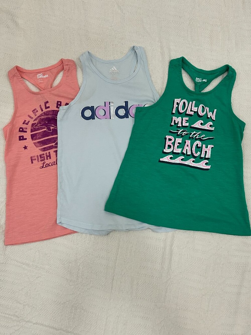 Bundle: (3) Tanks - Girls Size - S (7/8)